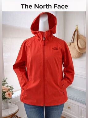 The North Face orange apex flex gore-Tex hooded Jacket, women’s XL, WATERPROOF